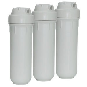 10 WHITE FILTER HOUSING